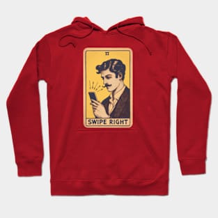 Tarot Card for Millennials: Swipe Right Hoodie